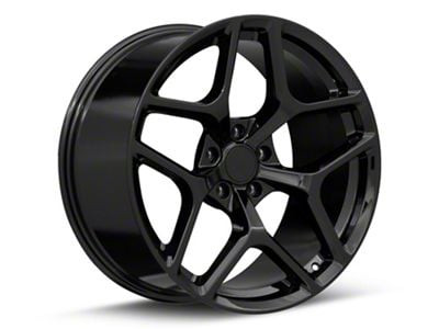 Z/28 Style Gloss Black Wheel; Rear Only; 20x10 (10-15 Camaro)