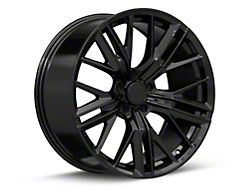 ZL1 Style Gloss Black Wheel; 20x9; 30mm Offset (10-15 Camaro)