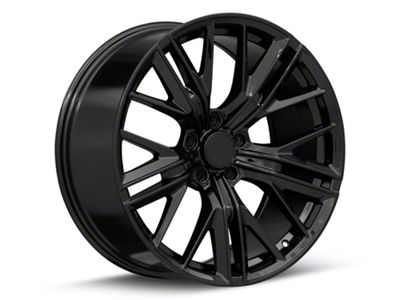 ZL1 Style Gloss Black Wheel; 20x9 (10-15 Camaro)