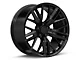 ZL1 Style Gloss Black Wheel; Rear Only; 20x10 (10-15 Camaro)