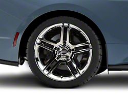 2010 GT500 Style Chrome Wheel; Rear Only; 19x10; 48mm Offset (24-25 Mustang)