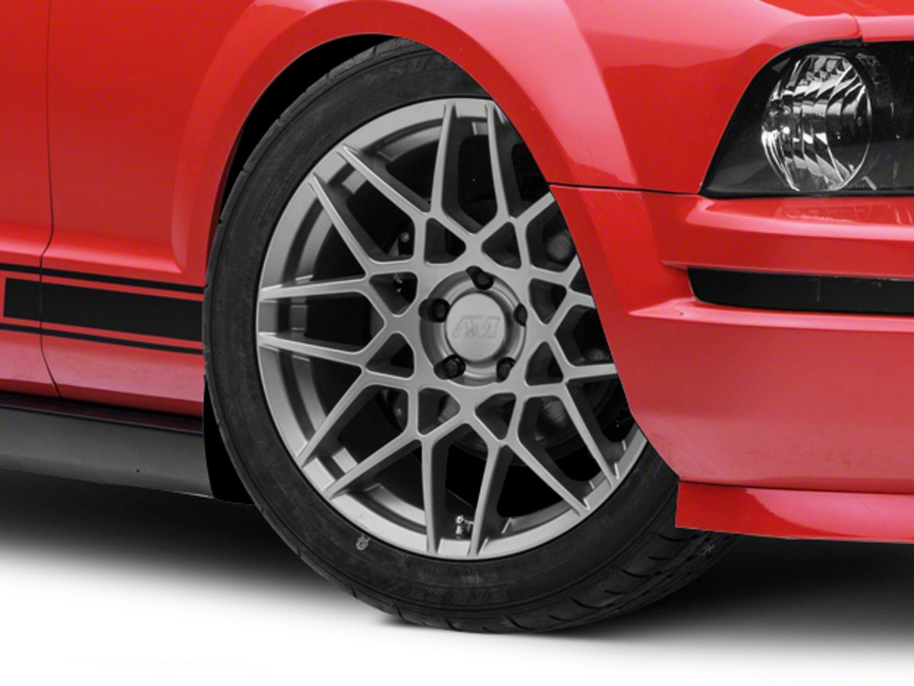 Gt500 Rims Mustang 2013 GT500 Style Charcoal Wheel; 19x8.5 (2024 Mustang) - Free ...