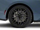 2013 GT500 Style Gloss Black Wheel; Rear Only; 19x10; 48mm Offset (24-25 Mustang)