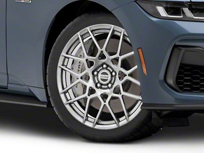 2013 GT500 Style Hyper Dark Wheel; 19x8.5; 30mm Offset (24-25 Mustang)