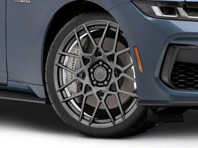 2013 GT500 Style Hyper Dark Wheel; 20x8.5; 30mm Offset (24-25 Mustang)