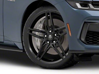 2018 Mustang Style Gloss Black Wheel; 20x9 (2024 Mustang)