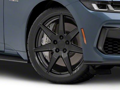 2020 GT500 Style Gloss Black Wheel; 20x8.5; 30mm Offset (24-25 Mustang)