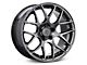 AMR Dark Stainless Wheel; 18x9 (2024 Mustang EcoBoost w/o Performance Pack)