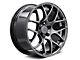 AMR Dark Stainless Wheel; Rear Only; 20x10 (2024 Mustang)