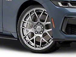 AMR Dark Stainless Wheel; 20x8.5; 30mm Offset (24-26 Mustang)