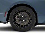 AMR Gloss Black Wheel; Rear Only; 18x10; 45mm Offset (24-25 Mustang EcoBoost w/o Performance Pack)