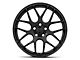 AMR Gloss Black Wheel; Rear Only; 18x10 (2024 Mustang EcoBoost w/o Performance Pack)