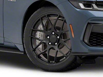 AMR Gloss Black Wheel; 19x8.5; 30mm Offset (24-25 Mustang)