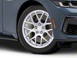 AMR Silver Wheel; 18x9; 30mm Offset (24-25 Mustang EcoBoost w/o Performance Pack)