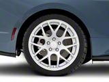 AMR Silver Wheel; Rear Only; 19x10; 48mm Offset (24-26 Mustang)