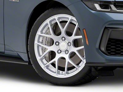 AMR Silver Wheel; 19x8.5; 30mm Offset (24-25 Mustang)