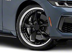 Bullitt Motorsport Gloss Black Wheel; 20x8.5; 36mm Offset (24-26 Mustang EcoBoost w/o Performance Pack)