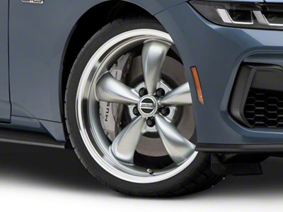 Deep Dish Bullitt Anthracite Wheel; 20x8.5; 38mm Offset (24-25 Mustang EcoBoost w/o Performance Pack)