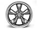 Deep Dish Bullitt Anthracite Wheel; 20x8.5 (2024 Mustang EcoBoost w/o Performance Pack)