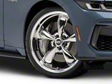 Deep Dish Bullitt Chrome Wheel; 20x8.5; 38mm Offset (24-25 Mustang EcoBoost w/o Performance Pack)