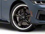 Deep Dish Bullitt Gloss Black Wheel; 20x8.5; 38mm Offset (24-25 Mustang EcoBoost w/o Performance Pack)