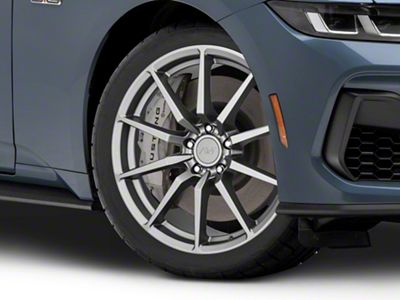 GT350 Style Charcoal Wheel; 19x8.5; 30mm Offset (24-25 Mustang)