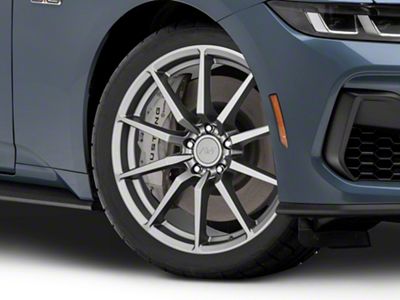 GT350 Style Charcoal Wheel; 19x8.5 (2024 Mustang)