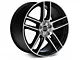 Laguna Seca Style Gloss Black Machined Wheel; 19x9 (2024 Mustang)