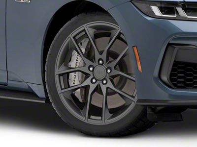 Magnetic Style Charcoal Wheel; 19x8.5; 30mm Offset (24-25 Mustang)