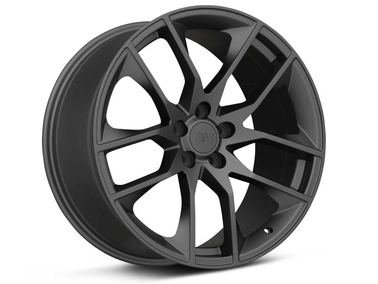 Mustang Magnetic Style Charcoal Wheel; 20x8.5; 30mm Offset
