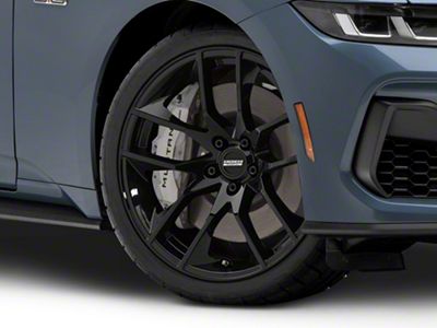 Magnetic Style Gloss Black Wheel; 20x8.5; 30mm Offset (24-25 Mustang)