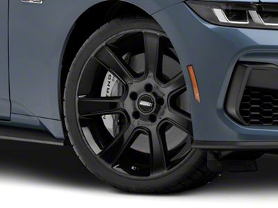 S197 Saleen Style Gloss Black Wheel; 20x9; 30mm Offset (24-25 Mustang)