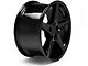 Saleen Style Gloss Black Wheel; 19x8.5 (2024 Mustang EcoBoost w/o Performance Pack)