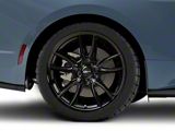 Track Pack Style Gloss Black Wheel; Rear Only; 19x10; 48mm Offset (24-25 Mustang)