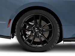 Track Pack Style Gloss Black Wheel; Rear Only; 19x10; 48mm Offset (24-25 Mustang)