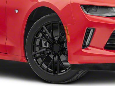 Z/28 Style Gloss Black Wheel; 20x9; 30mm Offset (16-24 Camaro)