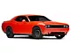 Hellcat Style Satin Black Wheel; Rear Only; 20x10.5 (08-23 RWD Challenger, Excluding Widebody)