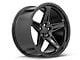 SRT Demon Style Gloss Black Wheel; Rear Only; 20x10.5 (08-23 RWD Challenger, Excluding SRT Demon)