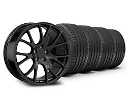 20x9 Hellcat Style & Lionhart All-Season LH-Five Tire Package (11-23 RWD Charger, Excluding Widebody)