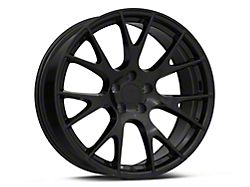 Hellcat Style Gloss Black Wheel; 20x9; 18mm Offset (06-10 RWD Charger)