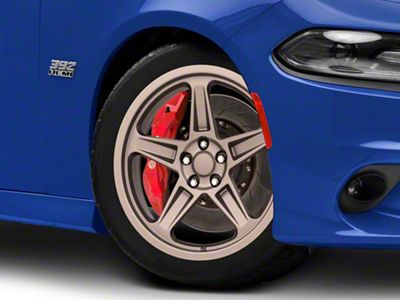 SRT Demon Style Bronze Wheel; 20x9.5; 12mm Offset (11-23 RWD Charger)