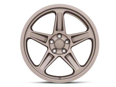 SRT Demon Style Bronze Wheel; Rear Only; 20x10.5; 22mm Offset (06-10 RWD Charger)