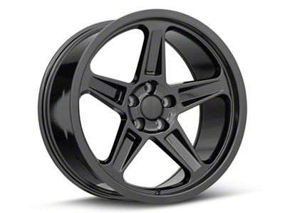 SRT Demon Style Gloss Black Wheel; 20x9.5; 12mm Offset (06-10 RWD Charger)