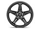 SRT Demon Style Gloss Black Wheel; Rear Only; 20x10.5 (06-10 RWD Charger)