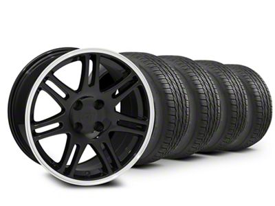 17x9 10th Anniversary Cobra Style & NITTO All-Season Motivo Tire Package (87-93 Mustang, Excluding Cobra)