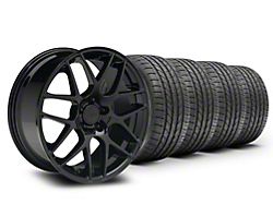 19x8.5 AMR Wheel and Atturo AZ850 Summer Tire Package (15-23 Mustang GT, EcoBoost, V6)