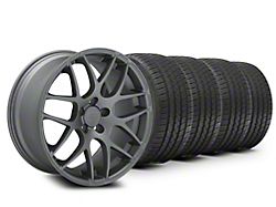 19x8.5 AMR & Lionhart All-Season LH-Five Tire Package (10-14 Mustang)
