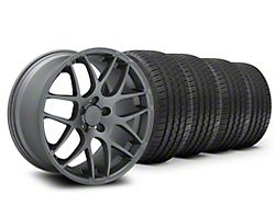 19x8.5 AMR & Lionhart All-Season LH-Five Tire Package (05-09 Mustang)