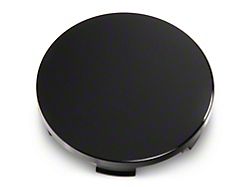 Replacement Center Cap for Demon Style Wheels; Gloss Black (Fits AmericanMuscle Branded Wheels Only)