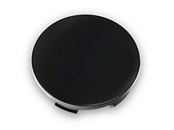 Replacement Center Cap for Demon Style Wheels; Satin Black (Fits AmericanMuscle Branded Wheels Only)